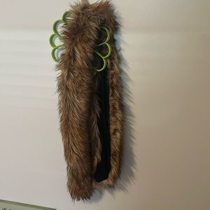 Leopard print scarf/wrap